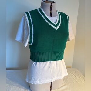 ARITZIA “Marcy” Cropped Sweater Vest